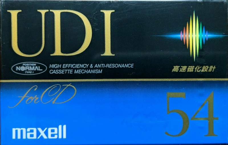 Compact Cassette: Maxell / Hitachi Maxell - UDI 54