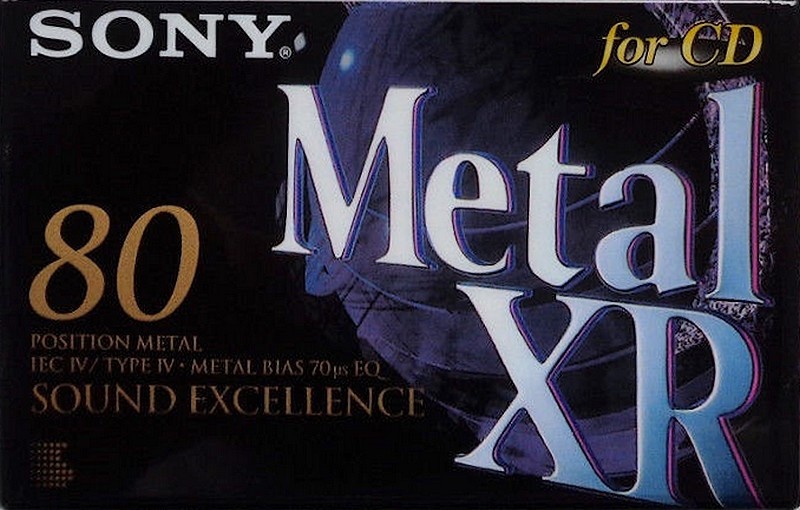 Compact Cassette: Sony  - Metal XR 80