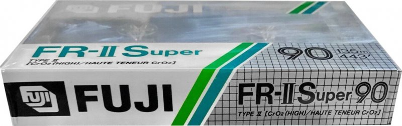 Compact Cassette Fuji FR-II Super 90 Type II Chrome 1988 North America