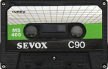 Compact Cassette Sevox 90 Type I Normal Hong Kong