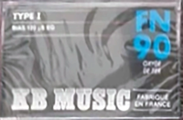 Compact Cassette KB Music FN 90 Type I Normal France