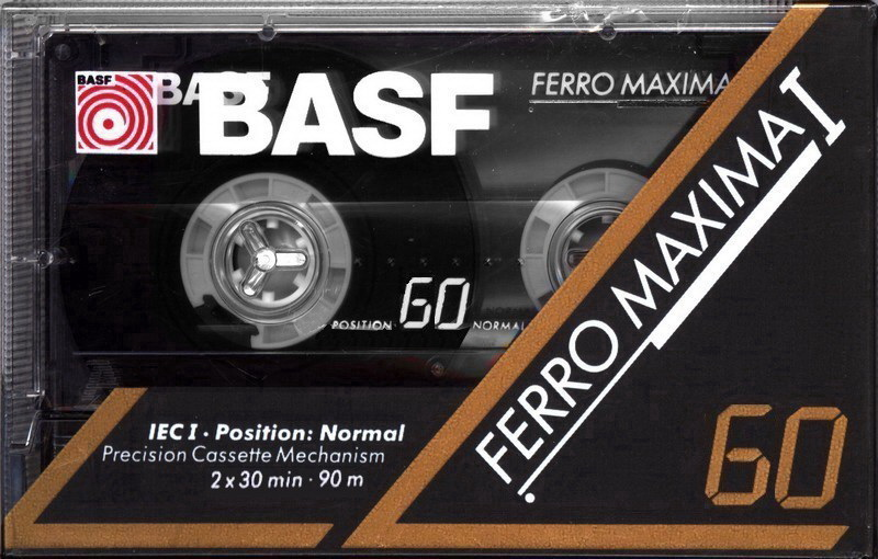 Compact Cassette: BASF  - Ferro Maxima I 60