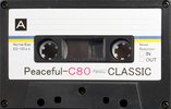 Compact Cassette Classic Pf / Peaceful 80 Type I Normal 2022 Worldwide