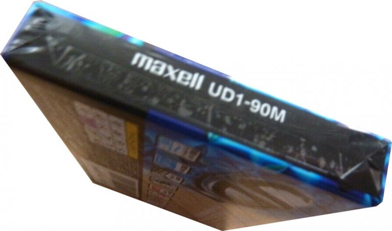 Compact Cassette Maxell UDI / UD1 90 "UD1-90M" Type I Normal 1999 Japan
