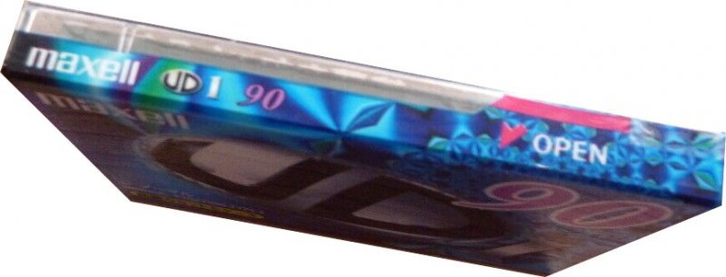 Compact Cassette Maxell UDI / UD1 90 "UD1-90M" Type I Normal 1999 Japan