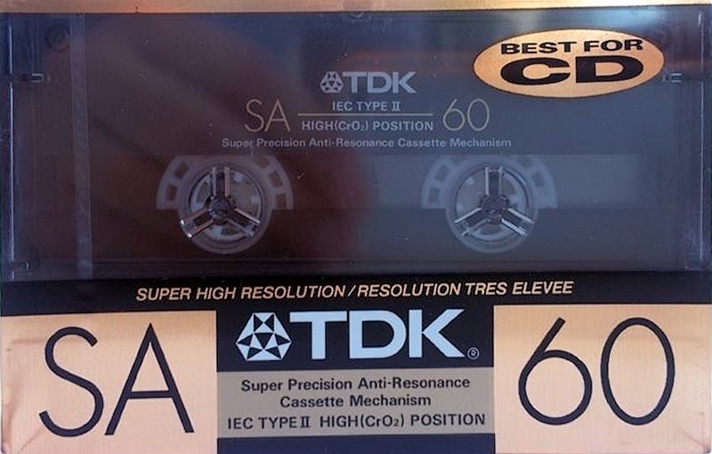 Compact Cassette: TDK  - SA 60