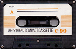 Compact Cassette Universal 90 Type I Normal Hong Kong