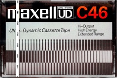 Compact Cassette Maxell UD 46 Type I Normal 1972 Europe