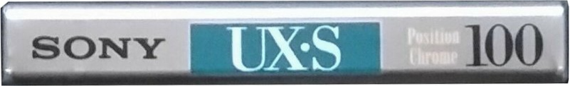 Compact Cassette Sony UX-S 100 Type II Chrome 1992 Europe