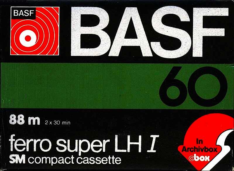 Compact Cassette: BASF  - Ferro Super LH I 60