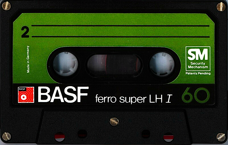 Compact Cassette: BASF  - Ferro Super LH I 60