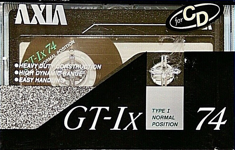 Compact Cassette: FUJI AXIA - GT-Ix 74