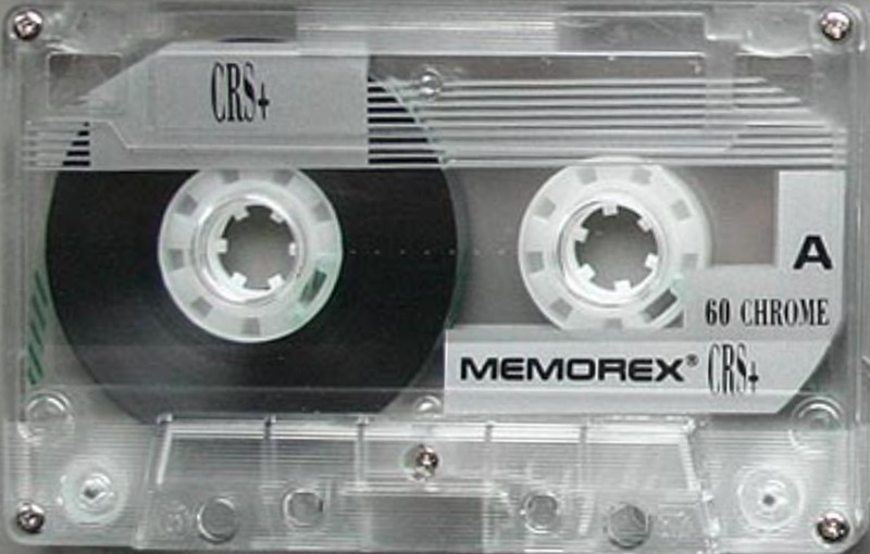 Compact Cassette Memorex CRS+ 60 Type II Chrome 1991 Europe