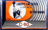 Compact Cassette Liberty 60 Type I Normal USA