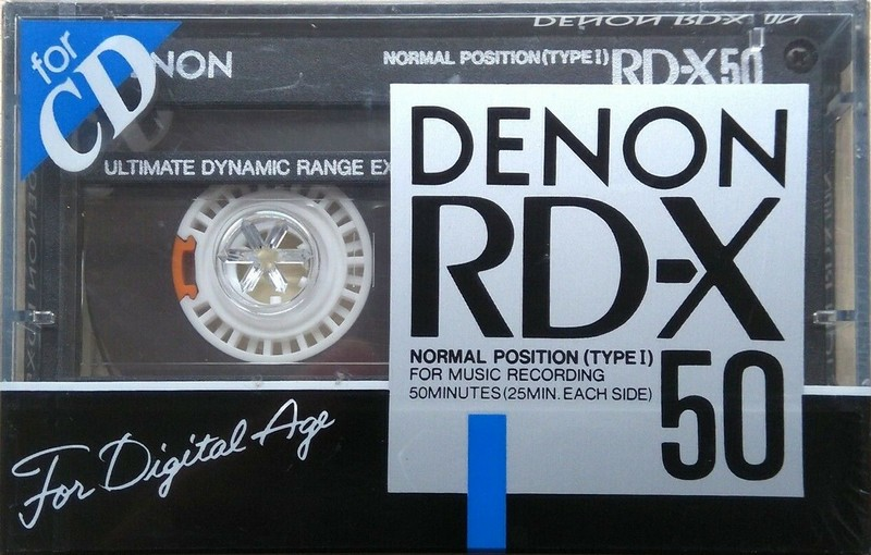 Compact Cassette: Nippon Columbia / Denon Denon - RD-X 50