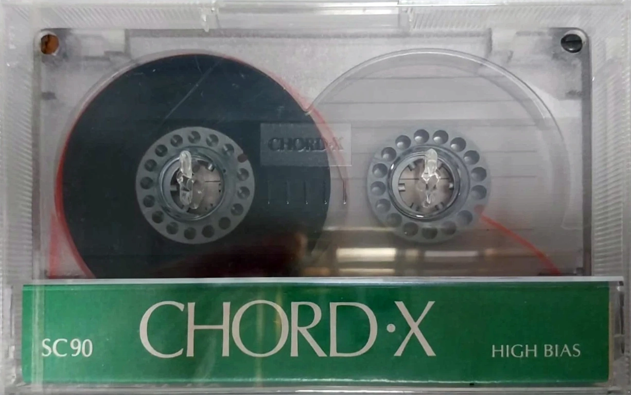 Compact Cassette Chord-x SC 90 Type II Chrome 1990 Italy