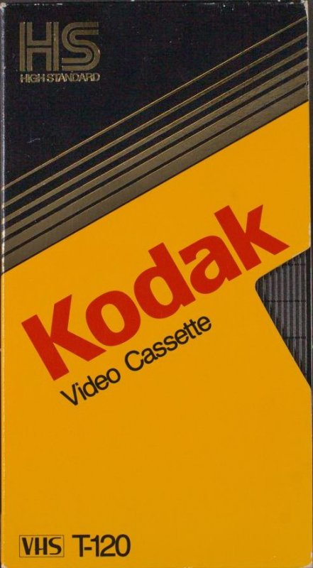 VHS, Video Home System: Unknown Kodak - HS 120