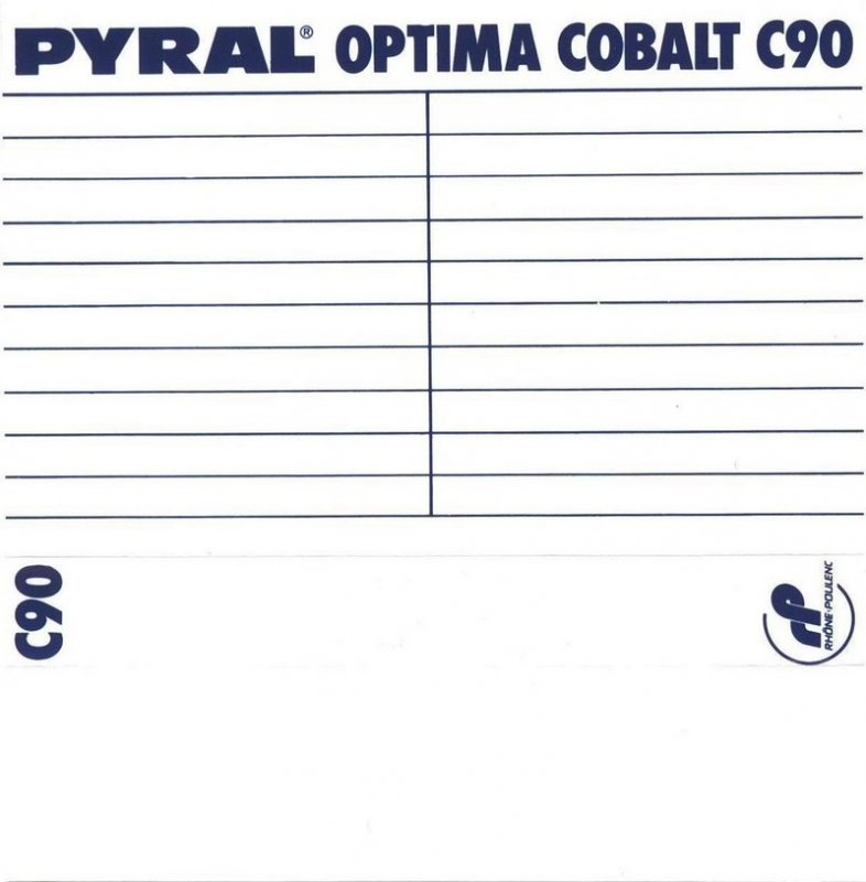 Compact Cassette:  Pyral - Optima Cobalt 90