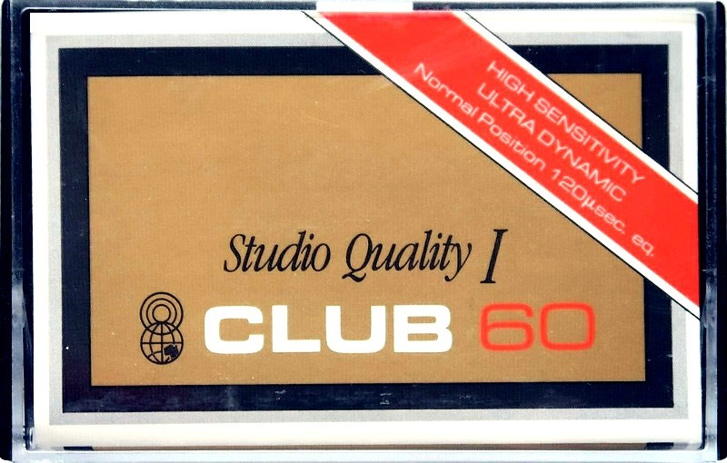 Compact Cassette Club 60 Type I Normal USA