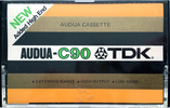 Compact Cassette TDK Audua 90 Type I Normal 1975 Europe, USA