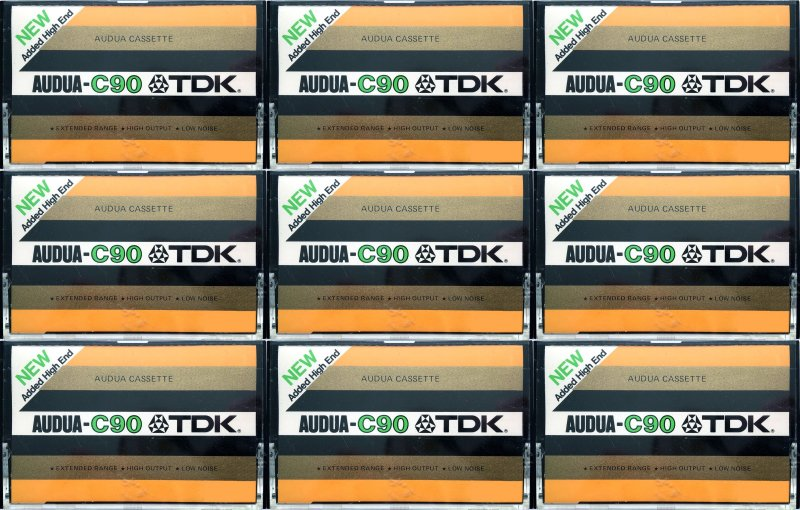 Compact Cassette: TDK  - Audua 90