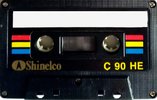 Compact Cassette Shinelco HE 90 Type I Normal 1980 Italy