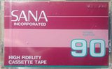 Compact Cassette Sana 90 Type I Normal Japan