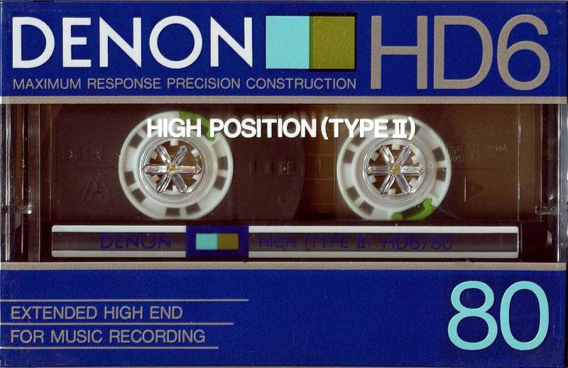 Compact Cassette: Nippon Columbia / Denon Denon - HD6 80