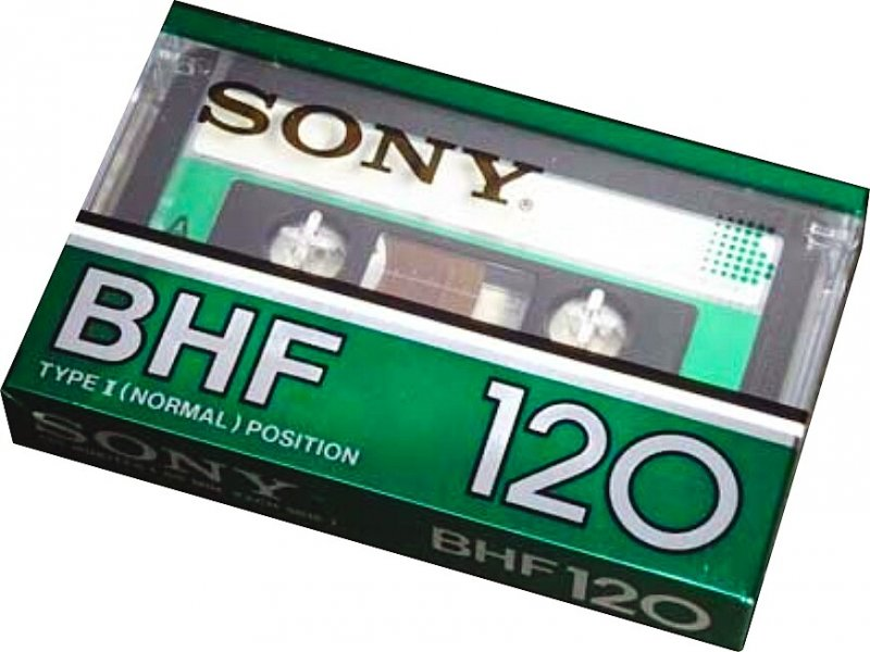 Compact Cassette Sony BHF 120 Type I Normal 1982 Japan