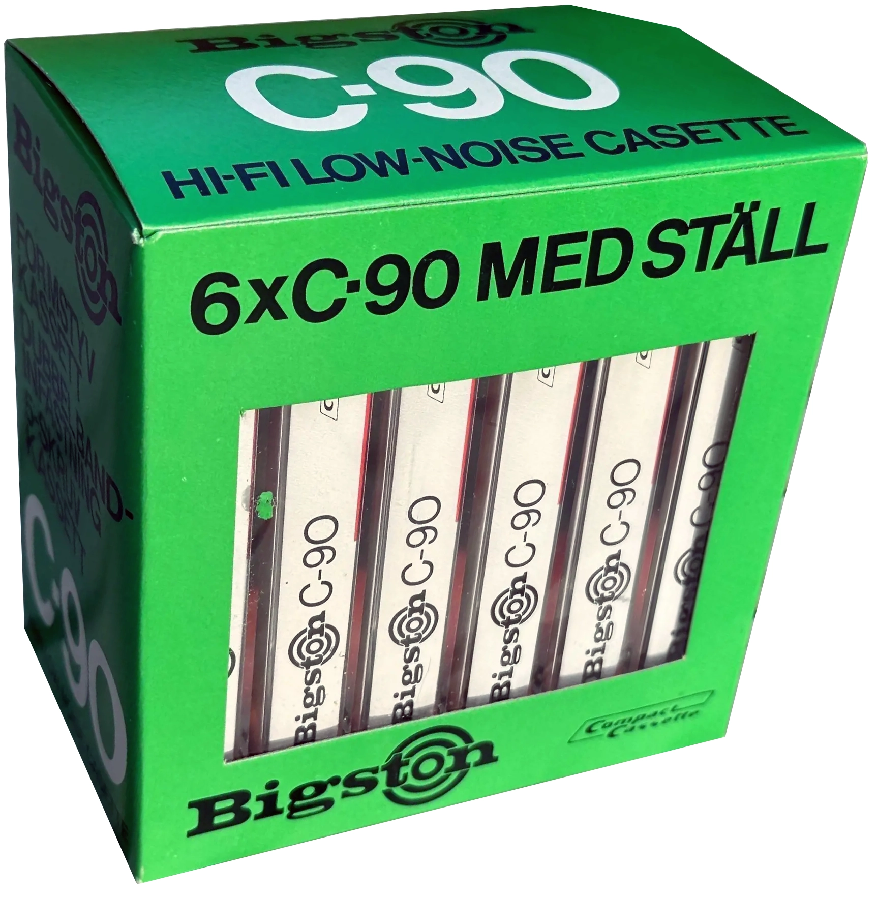 6 pack Bigston 90 Type I Normal Sweden