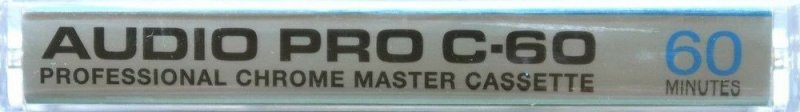 Compact Cassette Audio Pro 60 "#771-C060-PB" Type II Chrome USA