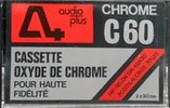 Compact Cassette Audio Plus 60 Type II Chrome France