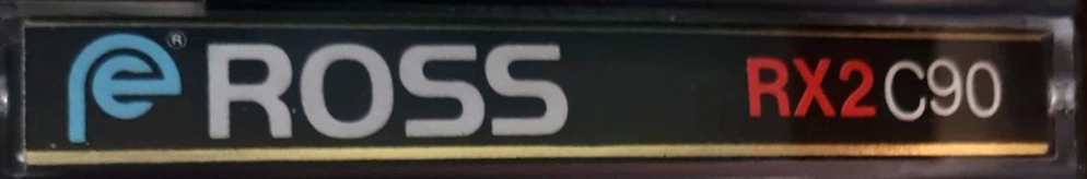 Compact Cassette Ross RX 2 90 Type I Normal USA