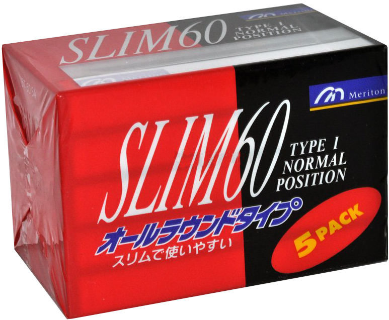 5 pack Meriton 60 Type I Normal Japan