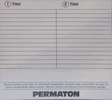Compact Cassette Permaton Ferro I Plus 60 Type I Normal 1980 Europe