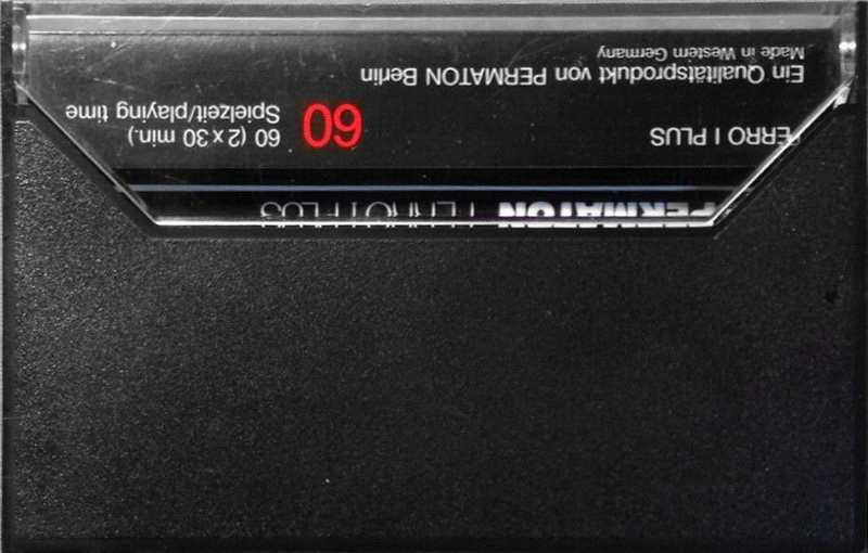 Compact Cassette Permaton Ferro I Plus 60 Type I Normal 1980 Europe