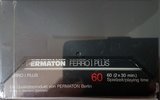 Compact Cassette Permaton Ferro I Plus 60 Type I Normal 1980 Europe