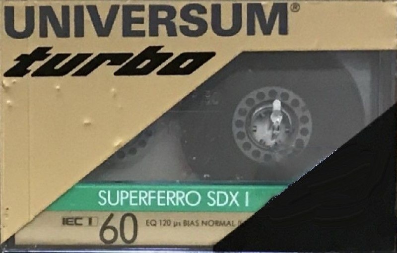 Compact Cassette Universum SDXI 60 Type I Normal 1987 Europe