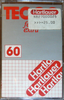 Compact Cassette Tecco 60 Type I Normal Germany