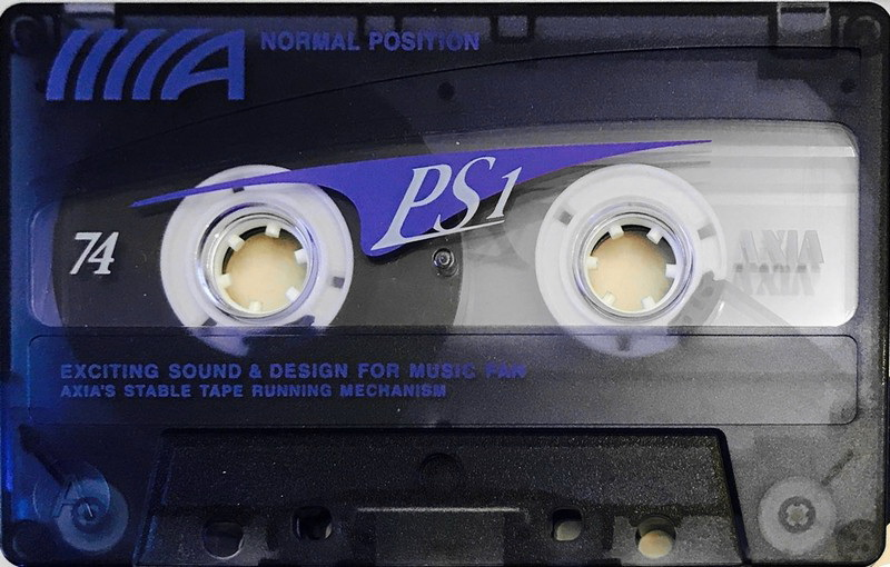 Compact Cassette: FUJI AXIA - PS-1 74