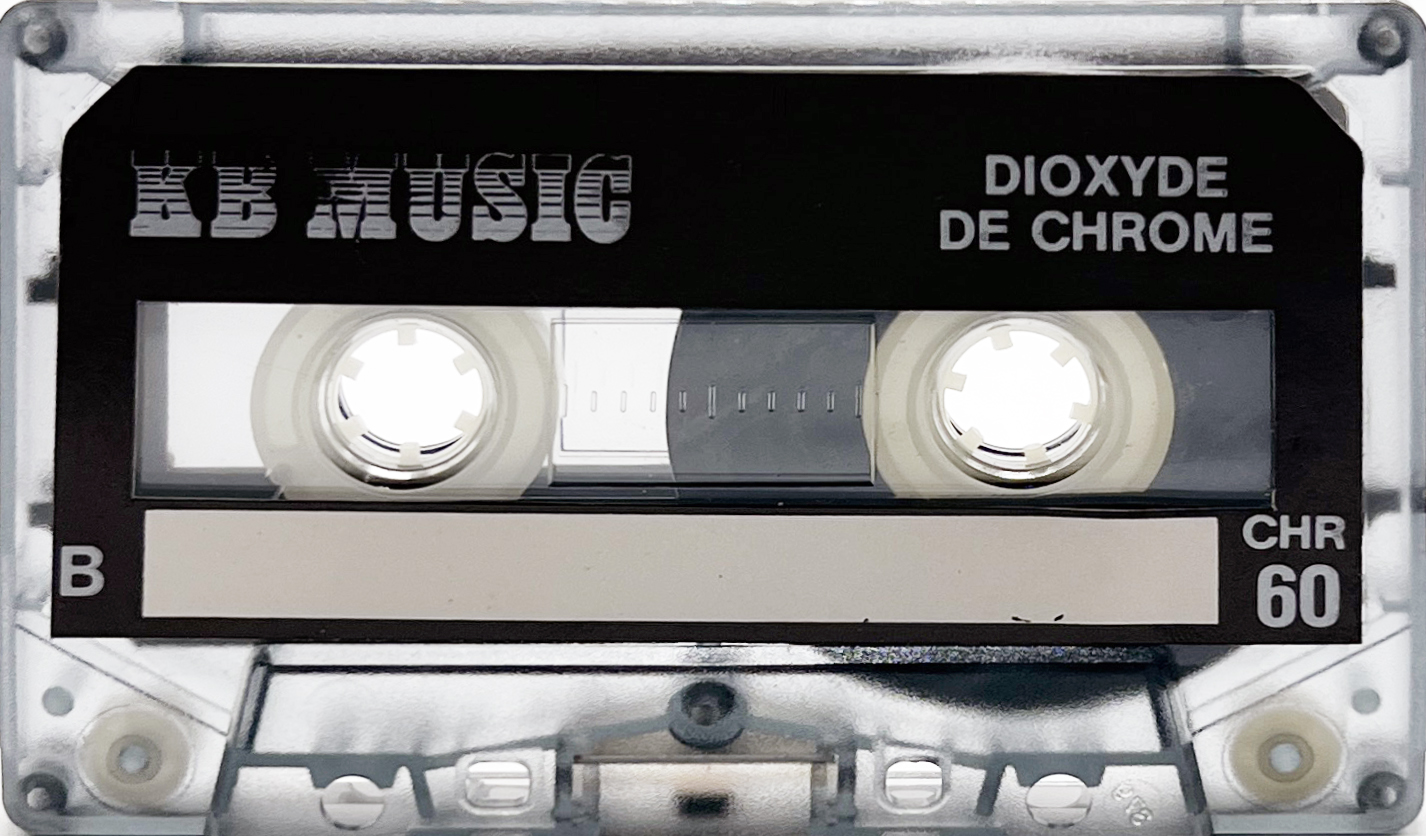 Compact Cassette KB Music CHR 60 Type II Chrome 1984 France