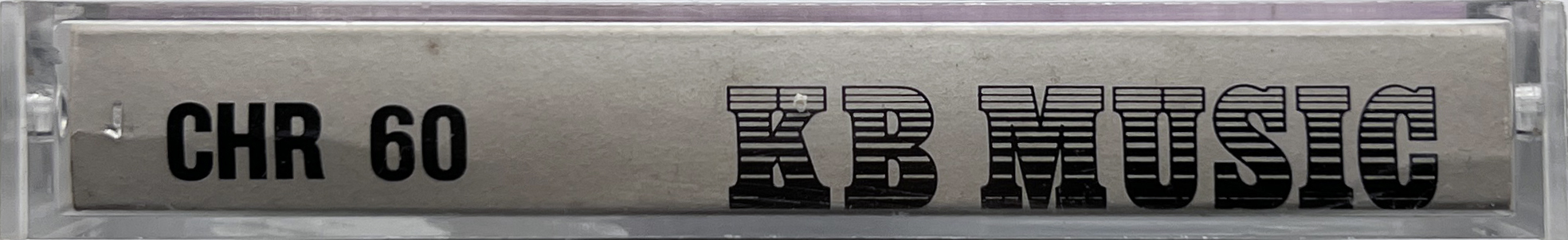 Compact Cassette KB Music CHR 60 Type II Chrome 1984 France