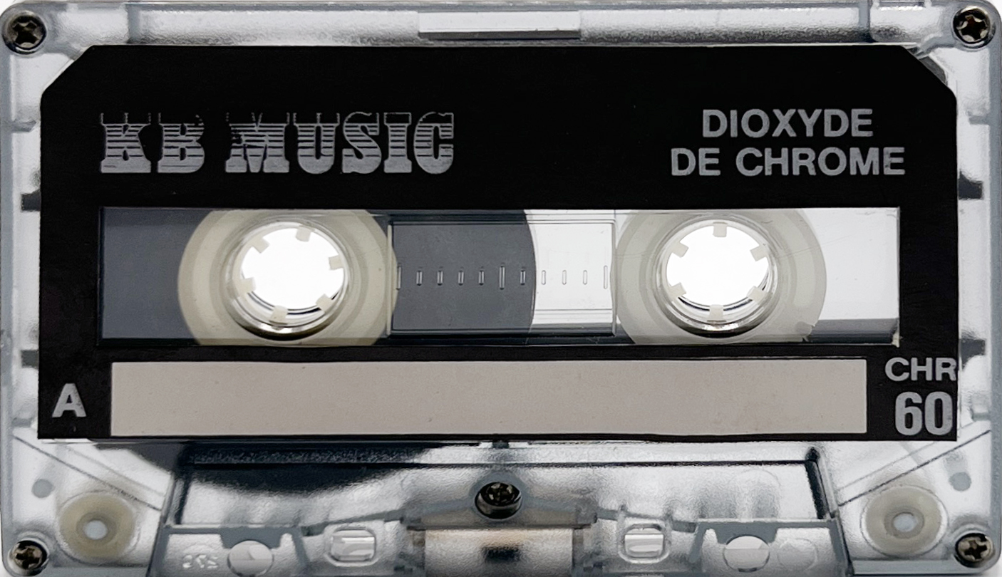 Compact Cassette KB Music CHR 60 Type II Chrome 1984 France