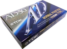 Compact Cassette TDK AD 50 "AD-50A" Type I Normal 1992 Japan