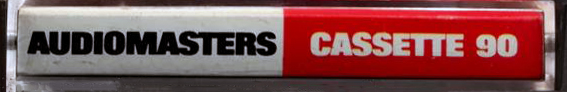 Compact Cassette Audiomasters 90 Type I Normal Europe