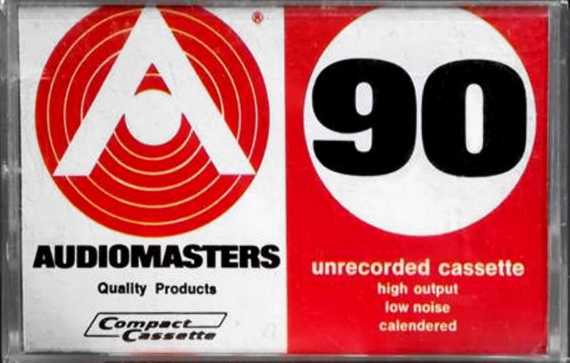 Compact Cassette Audiomasters 90 Type I Normal Europe