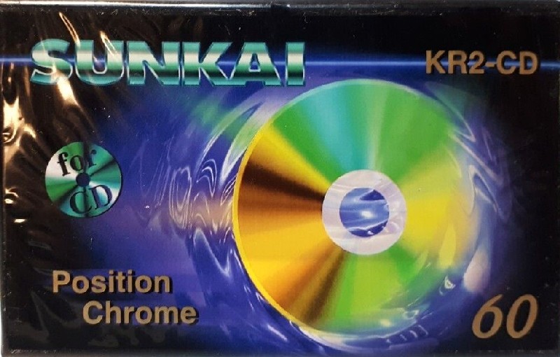 Compact Cassette: Unknown Sunkai - KR2-CD 60