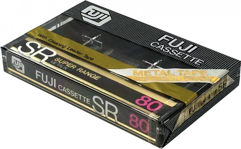 Compact Cassette Fuji SR 80 Type IV Metal 1980 Japan