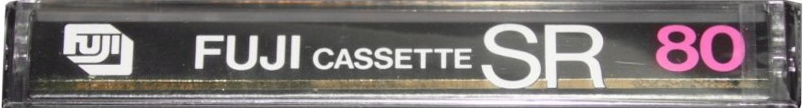 Compact Cassette Fuji SR 80 Type IV Metal 1980 Japan
