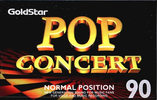 Compact Cassette Goldstar Pop Concert 90 Type I Normal 1996 South Korea